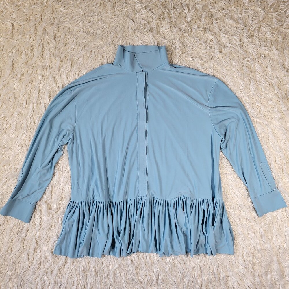 Norma Kamali Oversized Boyfriend Shirt Dress - Size Medium - Picture 2 of 12